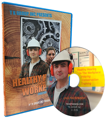Healthy Hearing in the Workplace DVD and case