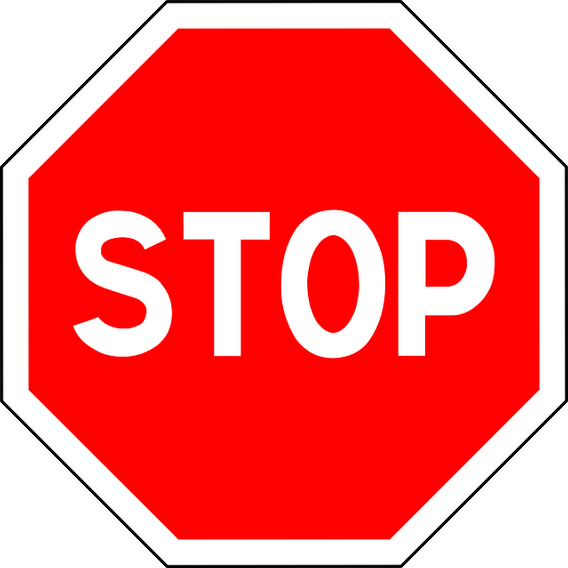 Stop sign